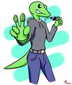 Spex The Gecko (art)