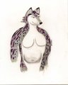 Willow Cat (original watercolor) by EloeElwe