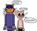 Wolfgang and Nightshade as each other