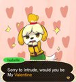 Animal Crossing ~ Isabelle Valentine