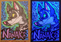 UV Conbadge - Naki by misako