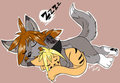 cuddle time by kaeko