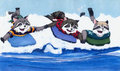 Three On A Wave