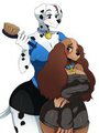 Perdita & Lady by sssonic2