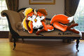 Sexy Conjoined Fox Sisters