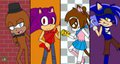 Mobian FNAF cosplay collab by ChelseaCatGirl