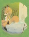 Taking a dip