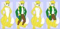 [Com] Miles Yellow (Anthro) by MileyMouse