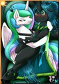 [Poster(?)] Celestia And Chrysalis