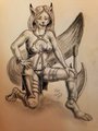 Hey, Mr Artist, how do like this outfit? 