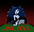 Jackie the Goth Spaniel