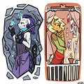 AU Rarity and Applejack