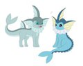 (C) A Vaporeon!