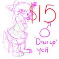 "Whos a cute widdle lady!" YCH- OPEN- by LittleTurt