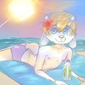 sunset by honeydog