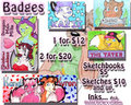 Price Sheet for VancouFur 2015