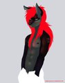 Bloodshot red