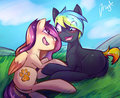 Glitch and lessi Comish