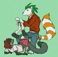 "Try these socks", she says. by Maou