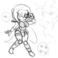 Dbz zeta scribble. by Exwolf85