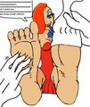 Jessica Rabbit tickled