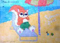 Skippy's vacations by PokkyRedPanda