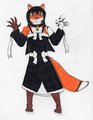 Chris Crossdressing by KitsuneKurayami