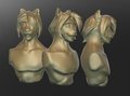 Comissioned Character - Psy Chuan by HyenaSculpt