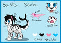 Saska the Sealeo ref sheet