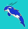 Camelia as an Orca by Camelia