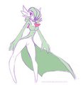 Anthro Gardevoir by Weasselk