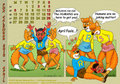 Fox Calendar 2015 - April