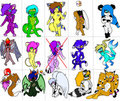 Adoptables by ComeToTheDarkeSide