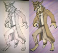 (Art Trade) Rook part 1 of 2 "larger view" by Mint
