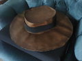 Dyed Cowboy hat,&nbsp;&nbsp;with base hatband