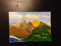 "Painted with his little paws! 2"