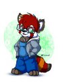 Zayne Red Panda by TaviMunk