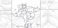Sketch process - Carefree Micky
