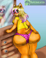 Chessie Disapproves of her Butt by Superweapon669