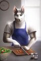 Preparing breakfast