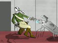 Mechanoid combat