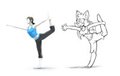 (Video) Rouge Getting WiiFit - Part 1