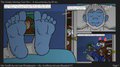 The Sneaky Monkey Foot Perv - Page 1