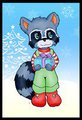 FoxWolfie Christmas pic from Amiko