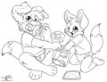 Cookie Caper - Wolfblade by KennyKitsune