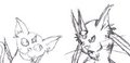 Fakemon - Catanto and Wakizashir