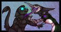  Hey, smell my breath. [ Collab w/ SlimyTongues. ] by SquawkFox