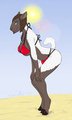 Mariah at the Beach