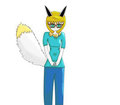 Kendra The Shiny Eevee by OneUnknownGlacey
