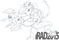 Zero Suit Renamon - IRAD by kandlin